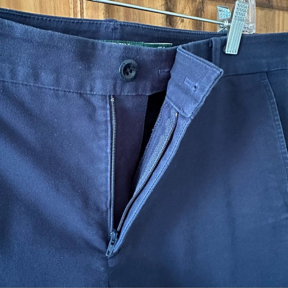 Lauren by Ralph Lauren Navy Blue Bermuda Shorts - Size 12P - Picture 5 of 11